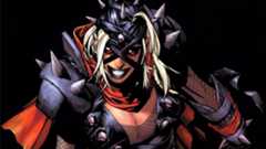 Sue Storm coming out of the shadows in her Malice persona