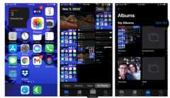 How to delete existing albums by showing steps: Open the Photos app, go to the Albums tab, tap on See all next to My Albums