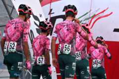 EF Education-EasyPost riders at the Giro dell Emillia 2022