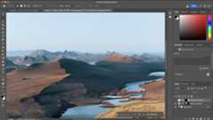 Screenshot from Photoshop 25 showing generative fill and expand