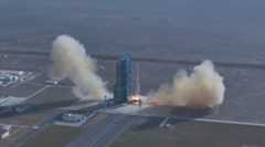A Long March 2F/G rocket launches the uncrewed Shenzhou 22 mission to the Tiangong space station on Nov. 24, 2025.