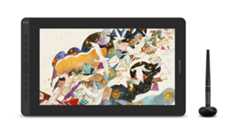 The best Huion drawing tablets; a photo of the Huion Kamvas 16