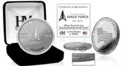 The Space Store is giving away an authentic U.S. Space Force silver coin!