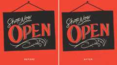 Sample image of Nitty Gritty Procreate brushes