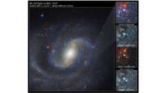 A composite view of spiral galaxy NGC 1637 from the JWST and Hubble telescopes reveals the site of the progenitor star that became SN 2025pht. Insets show a red supergiant star that was invisible to Hubble before its explosion but detected by JWST; Hubble’s July 2025 image captures the brilliant aftermath of the supernova.