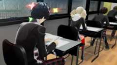 Kids in school taking a test