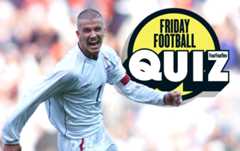 Friday Football Quiz