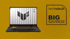 ASUS TUF Gaming F16 16&quot; FHD+ 165Hz Gaming Laptop with TechRadar big savings sign