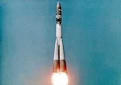 Launch of vostok 1