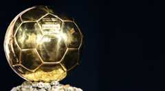 General view of the Ballon d&#039;Or trophy in 2008.