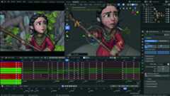 Models in various 3D art software