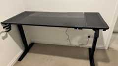 Thunder X3 Lab-X gaming desk in a living room