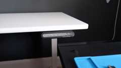 An Autonomous SmartDesk 5 being put together and installed in an office.