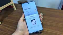 Quick Share on an Android phone