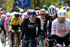 LIEGE BELGIUM APRIL 24 Stephen Williams of The United Kingdom and Team Israel Premier Tech competes during the 110th Liege Bastogne Liege 2024 Mens Elite a 2545km one day race from Liege to UCIWT on April 24 2024 in Liege Belgium Photo by Dario BelingheriGetty Images