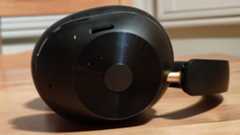 The OneOdio Focus A5 against a wooden background.