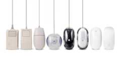 Apple mouse design through the years