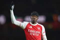 Arsenal forward Noni Madueke