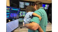 The author introduces his son to a new wave of audio technology.