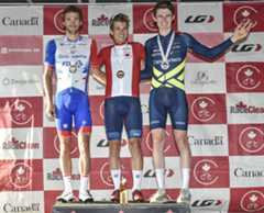 Guillaume Boivin takes centre stage on the podium