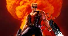 Duke Nukem with big guns