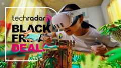 Meta Quest 3 being use dto play with LEGO