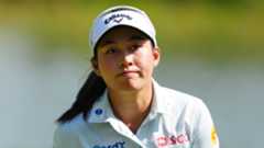 Jeeno Thitikul watches a shot