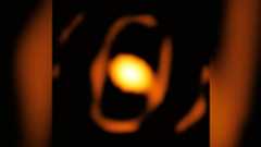 A blurry close-up image of a star 