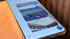 Using the Remix feature in Google Messages on a Samsung phone.