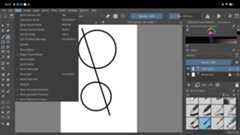 Screenshot of Krita, one of the best drawing apps for Android
