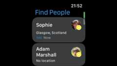 &quot;FInd People&quot; app on Apple Watch