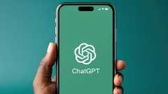 ChatGPT logo on a phone