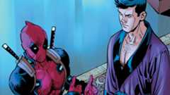 Deadpool coming face-to-face with Bruce Wayne
