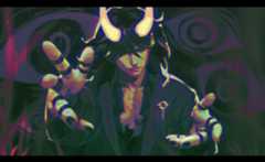 A screenshot from Possessor(s) showing Rhem, the demon possessor