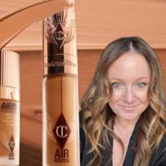 charlotte tilbury concealer with two women testing