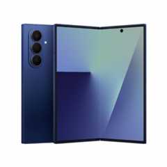 Galaxy Z Fold 7 against white background.