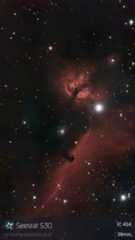 Astro shot of the night sky and stars taken with the ZWO Seestar S30 smart telescope.