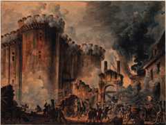 The storming of the Bastille