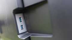 An Iiyama Prolite 32-inch monitor