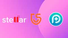 The logos of three of the best photo recovery software options