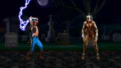 Mortal Kombat 3 screenshot showing nightwolf and sheeva