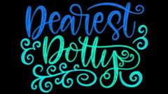 Sample image from Dearest Dotty Procreate brushes