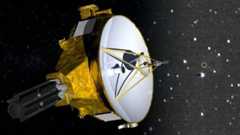 Rendering of NASA's New Horizons spacecraft.