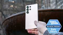 Samsung Galaxy S25 Ultra with a TG Black Friday Epic Deals