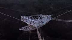 Arecibo radio observatory shown in Species (1995)