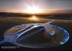 Sky High Groundbreaking: New Mexico's Spaceport America