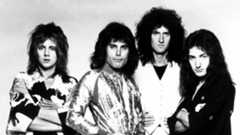 Queen in 1975, studio portrait