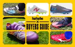 Collage image of New Balance 442 V2 Pro, New Balance Furon V8 Elite, Mizuno Morelia II, Under Armour Shadow 3 Elite, Mizuno Alpha 2, Adidas Copa Icon II and Adler Yatagarashu football cleats