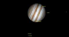 A series of star maps of the night sky