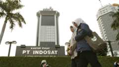 Indosat building in Jakarta